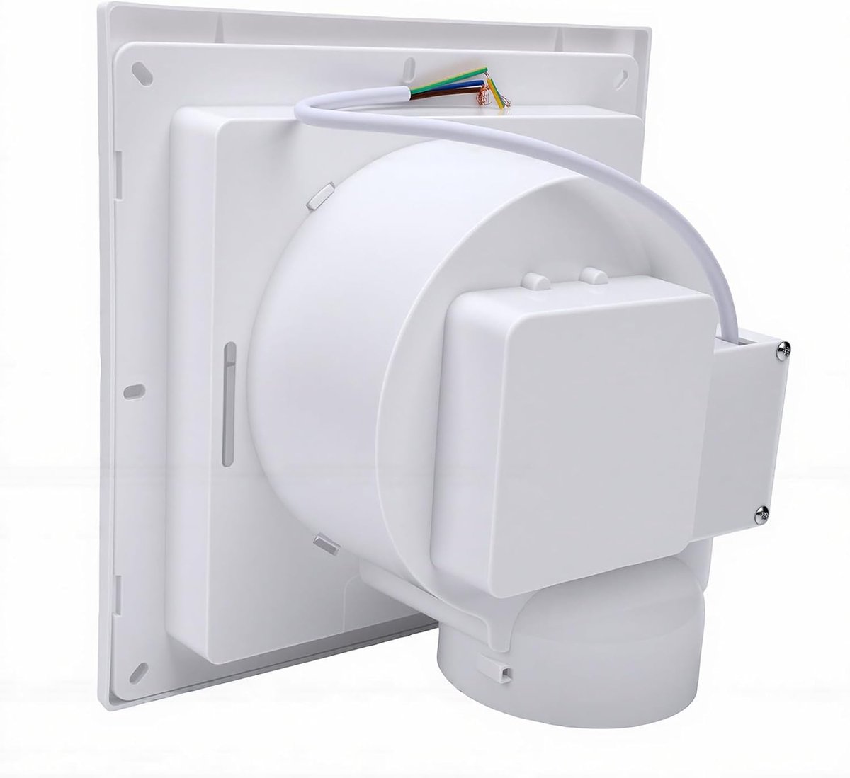 Plafondafzuigventilator - Stille Ventilator - Luchtkwaliteit Verbeteren - Krachtige Luchtstroom - 30W - Wit – foto 6
