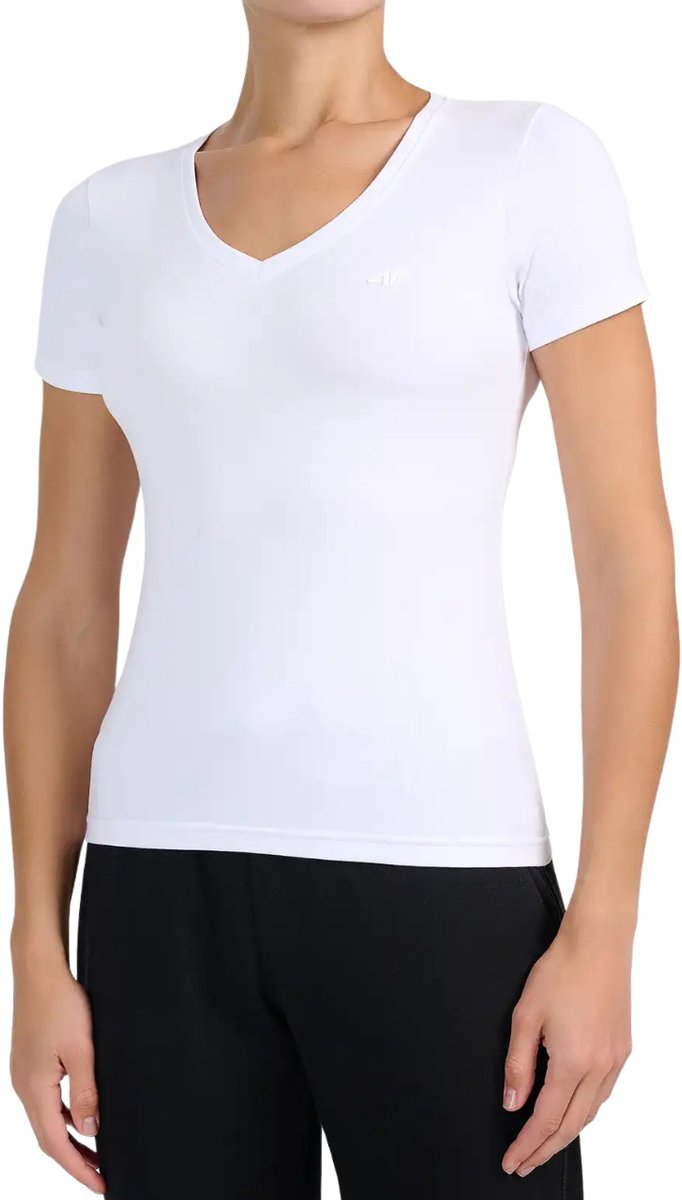 4F T-shirt Dames Wit - Maat S