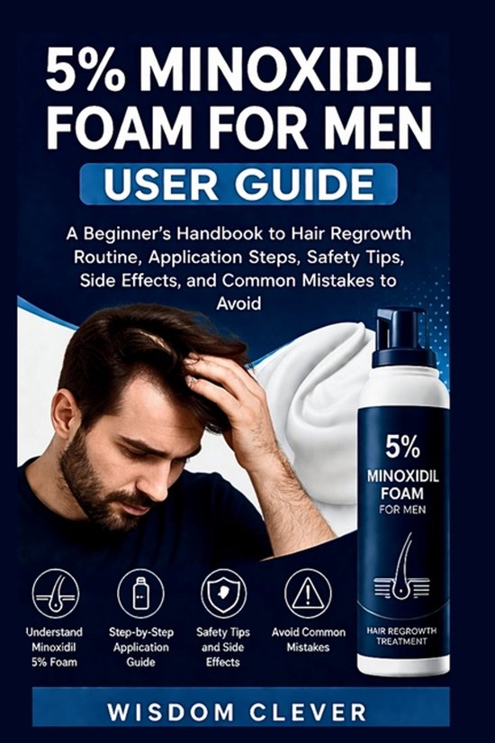 5% Minoxidil Foam for Men User Guide - cover