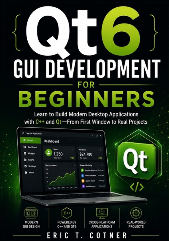 Qt6 GUI Development for Beginners - cover
