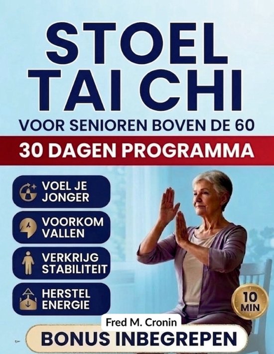 Stoel Tai CHI Voor Senioren Boven de 60 - cover