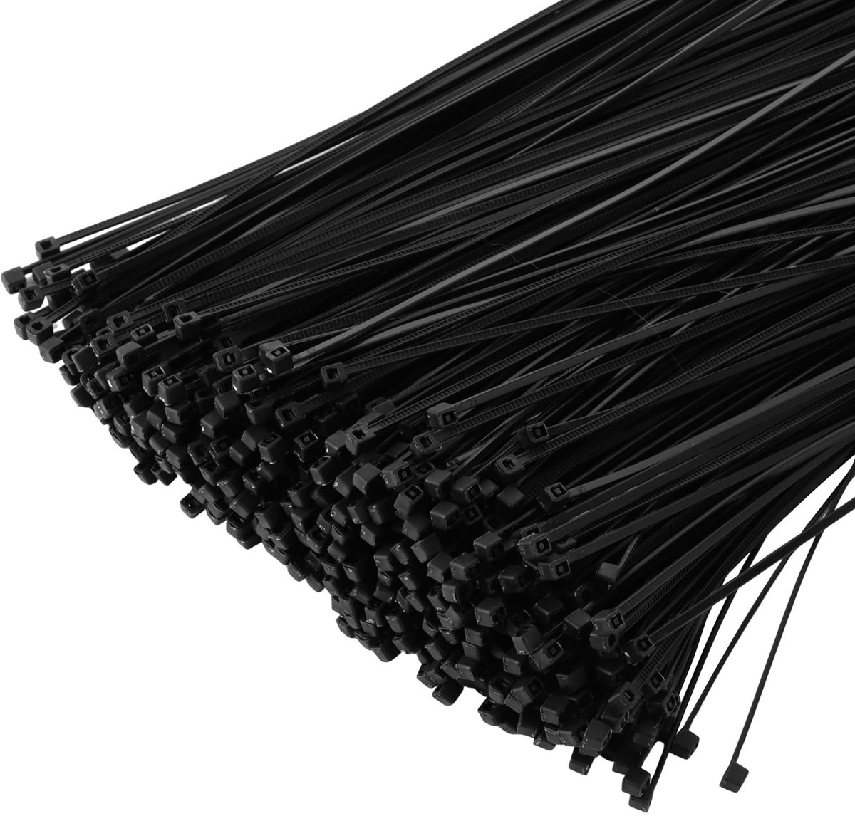 ONF3 - Kabelbinders - Zwart - UV-bestendig - 200mm - 2000 stuks - Voor binnen en buiten gebruik - Nylon