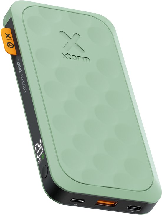 Xtorm Powerbank met Snelladen 10.000 mAh Groen