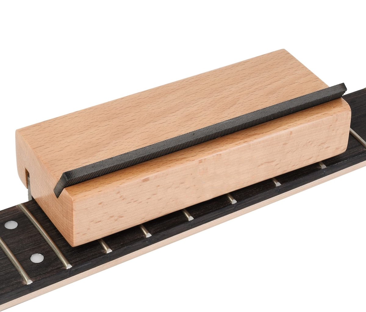 aladdien - Gitaar Fret Beveling Tool - Luthier File - Perfecte afwerking - 35 en 90 graden - Geschikt voor Bas Ukulele Banjo Mandoline