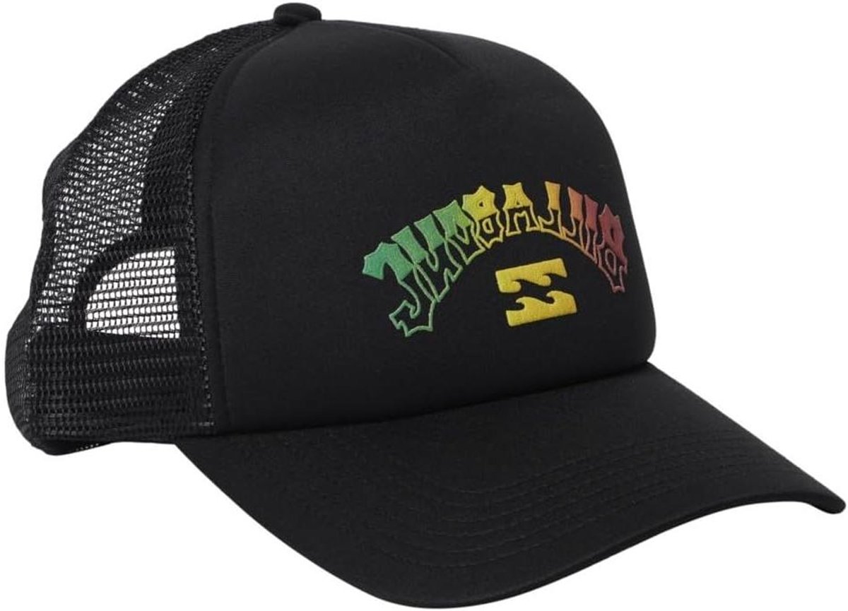 Baseball Cap - Pet Heren - Sportief Gebruik - Bedrukte Voorzijde - Regular Fit - Rasta
