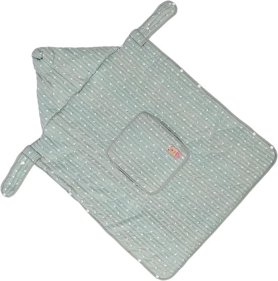 Draagzakhoes Kinderwagen - Baby Cape - Baby Beschermen - Multifunctioneel Ontwerp - 70x100cm - Zwart van Merkloos — afbeelding 5