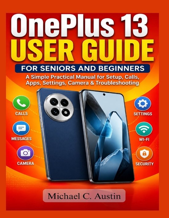 OnePlus 13 User Guide for Seniors and Beginners - cover