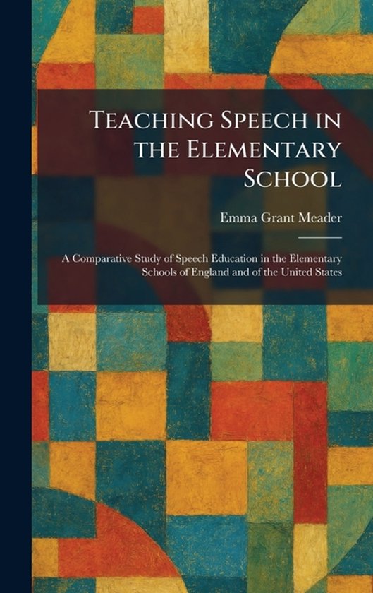 Teaching Speech in the Elementary School - cover