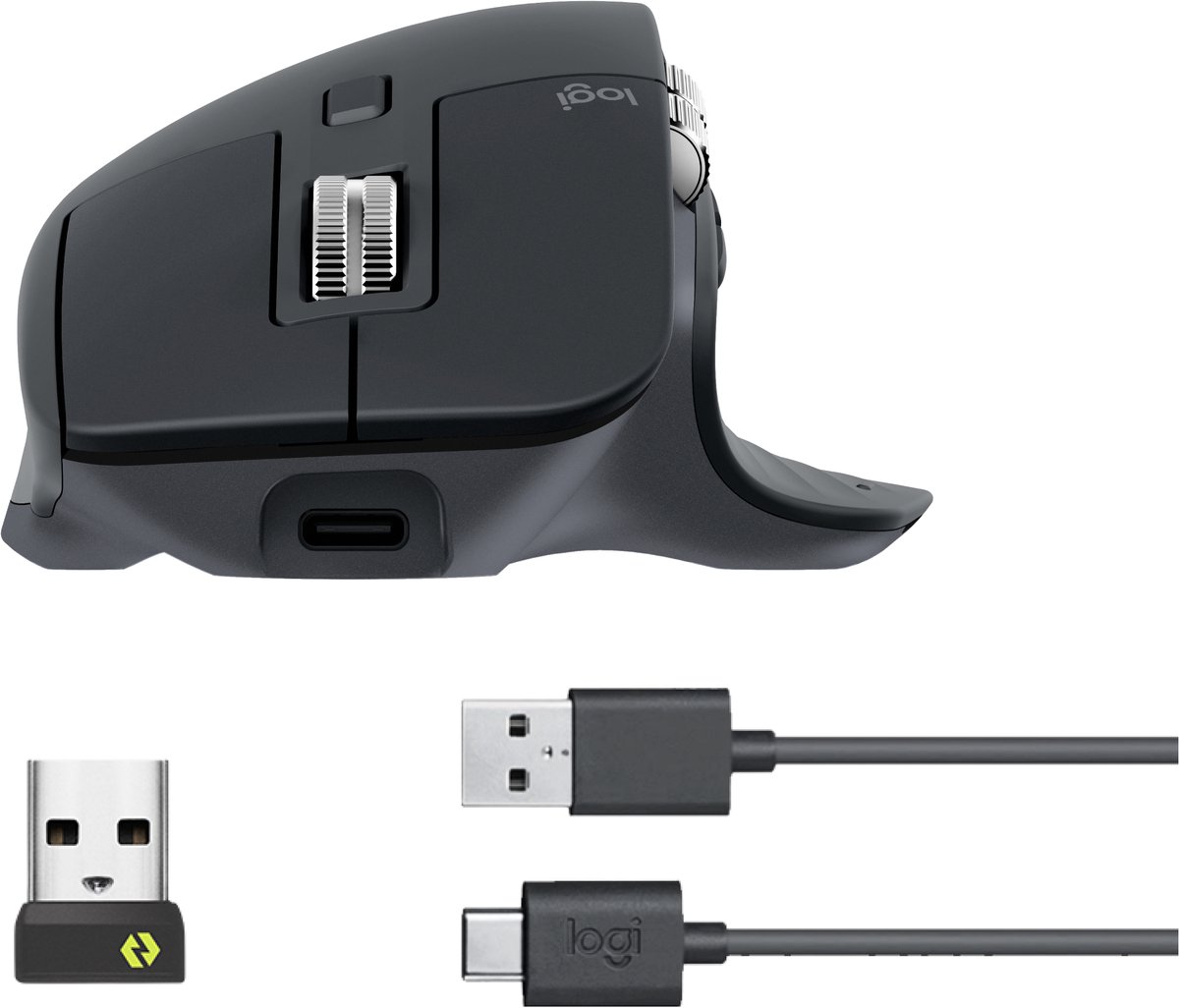 Bol.com Logitech MX Master 3S - Draadloze Muis - Rechtshandig - Graphite aanbieding