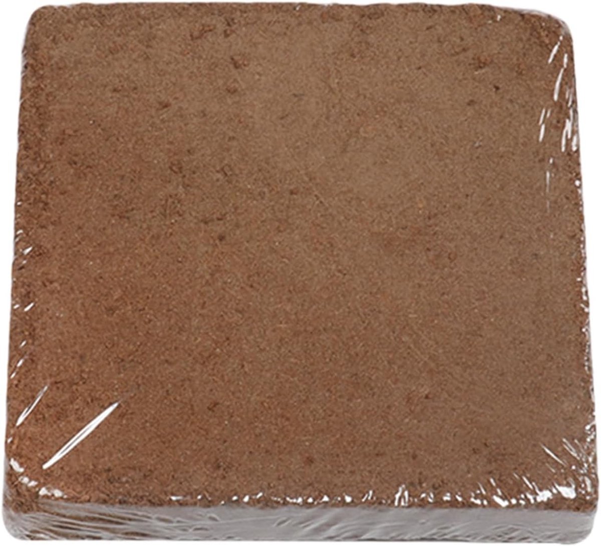 Biologische Tuinaarde - Aardeblok Compost - Planten Kweken - Optimale Wortelgroei - 300 gram - Bruin