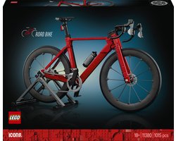 LEGO Icons Racefiets Voertuig Bouwpakket voor Volwassenen - 11380
