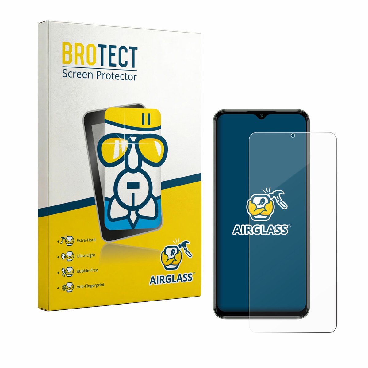 Screenprotector voor Itel Zeno 100 Beschermglas transparant