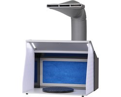 NordHaus Airbrush Spuitcabine - Hobby Verfspuitcabine - Spray Booth - Dubbele Afzuigventilatoren - 40,5 x 33 cm