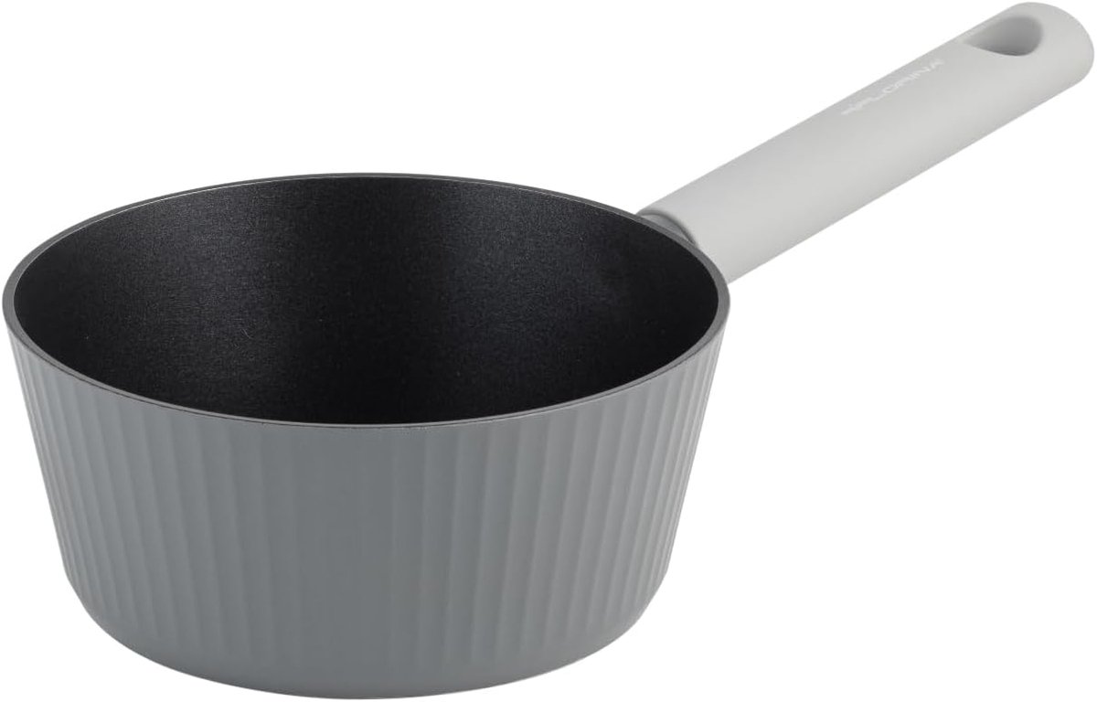 Aluminium Kookpan Braadpan Ovenschaal Gelijkmatig Koken Antiaanbaklaag 18 cm Diameter Zwart