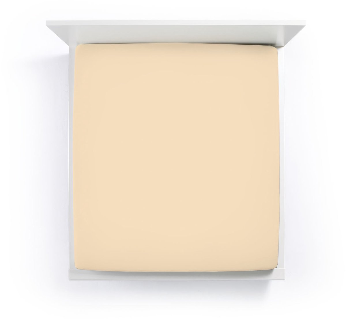 Hoeslaken Bella Donna Jersey Alto 200-220x220-240 cm (champignon 0115)