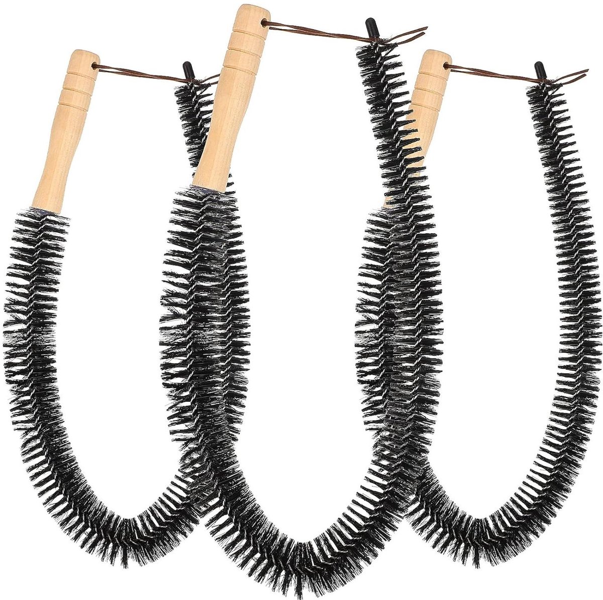 Radiator Reiniger Set - Ventilatieborstel - Stof Verwijderen - Flexibel Borstelgedeelte - 