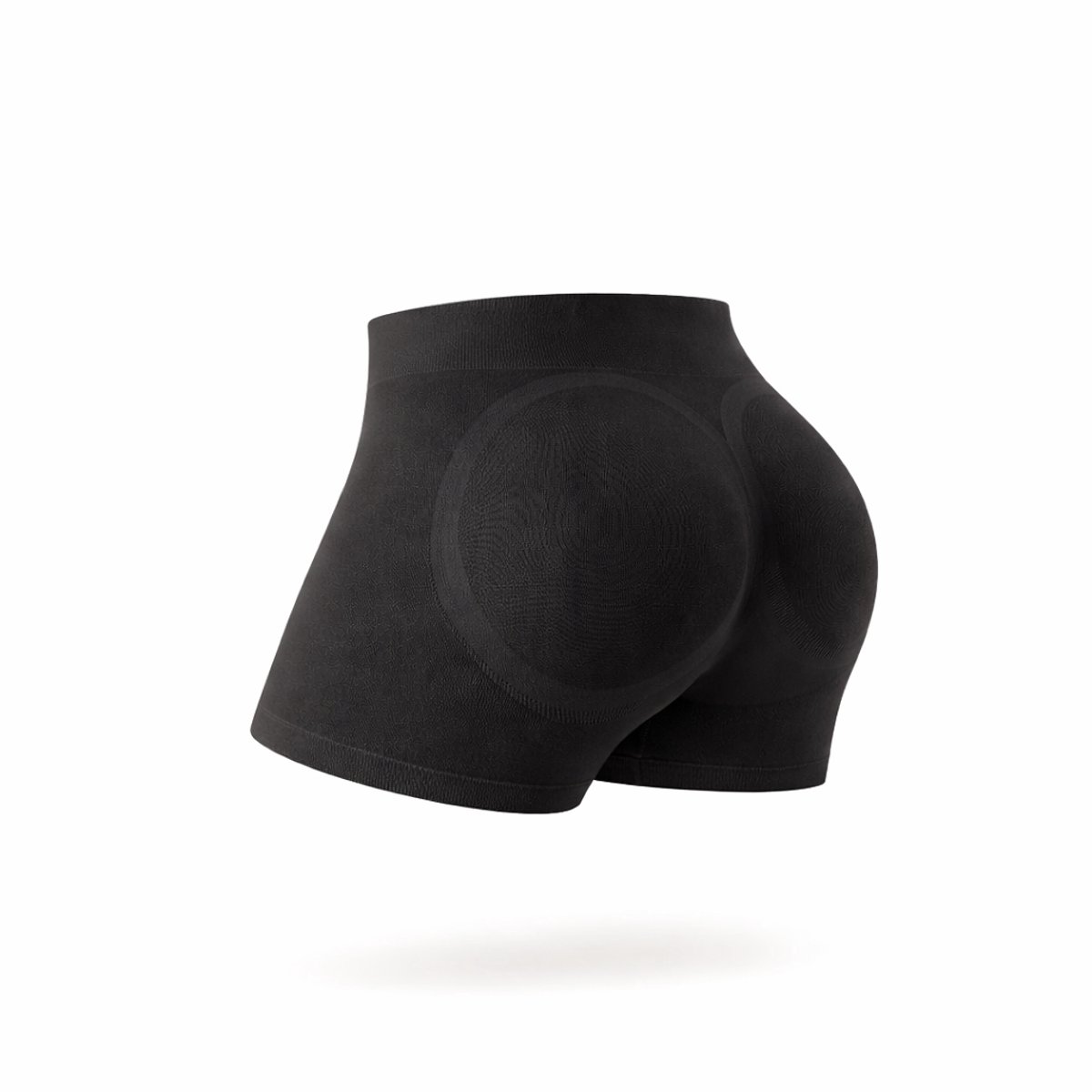 Linorie SculptFit Lift Boyshort – Naadloze Shapewear Short met Billen Lift Effect – Hoge Taille – Gladder Silhouet – Zwart – L