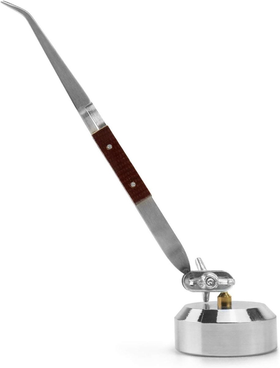 Verstelbare Horloge Pincet met Geïsoleerde Hoekige Punt, Ideaal voor Sieradenmaken, Reparatie en Lassen, 1 Set van Hoogwaardige Pincetten