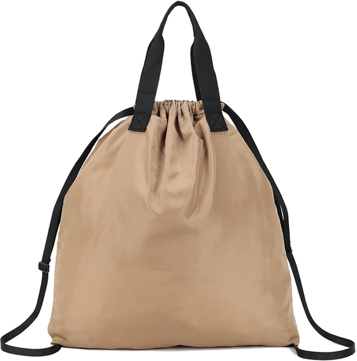 Giuliano kunstlederen rugtas Nena -Dames -Taupe