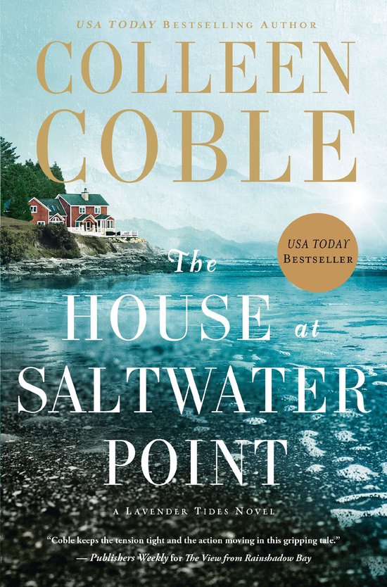 A Lavender Tides Novel-The House at Saltwater Point - cover