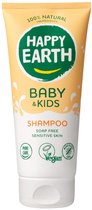 Happy Earth Shampoo - Baby & Kids - Babyverzorging - 100% Natuurlijk - 200 ml
