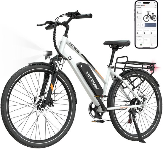 Cortina E-Lett Elektrische AchterwielmotorHerenfiets DB 36v Mat Zwart