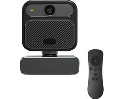 MKSS® Webcam voor PC – Ruisvrije Microfoon – Laptop Webcam USB – Zwart