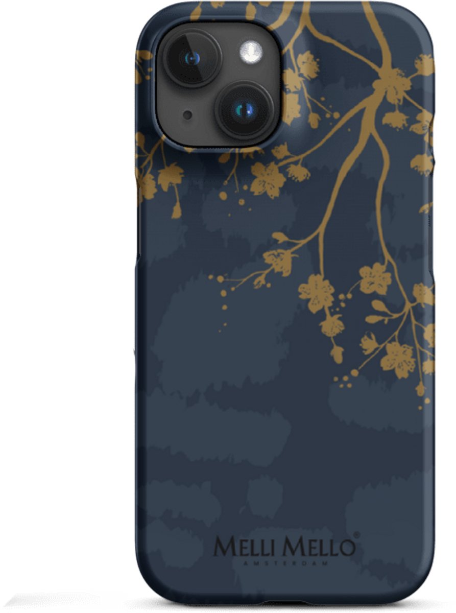 Melli Mello Telefoonhoesje Golden Branch (Hard Case) - Apple iPhone 15