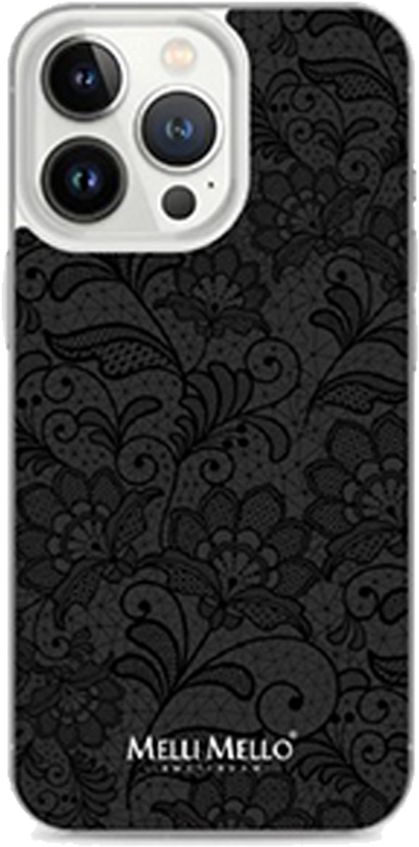 Melli Mello Telefoonhoesje Midnight Lace (Soft Case) - Apple iPhone 13 Pro
