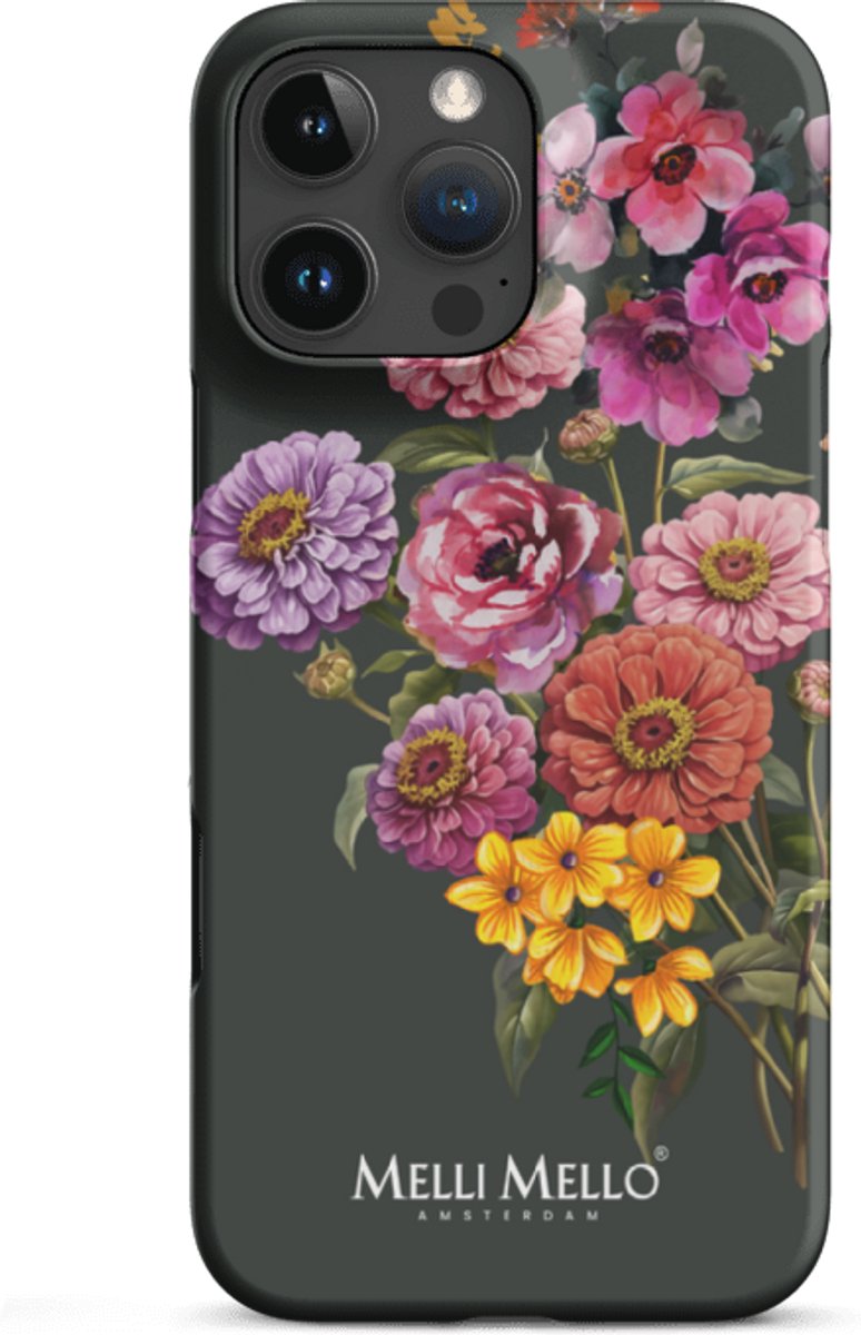 Melli Mello Telefoonhoesje Velvet Bloom (Hard Case) - Apple iPhone 16 Pro Max