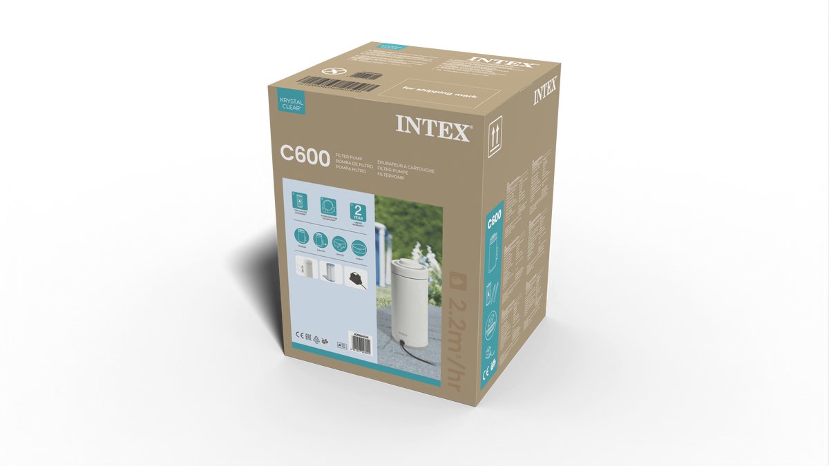 Intex Cartridge Filter Pump C600 - 600 l/u