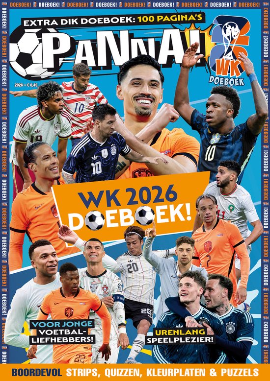 PANNA! WK 2026 Doeboek - Tijdschrift - Voetbal - Doeboek