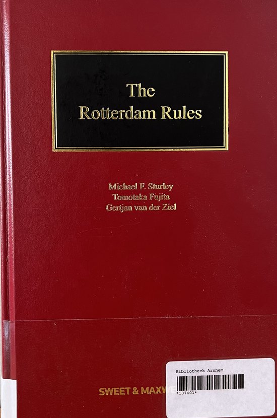 The Rotterdam Rules - cover