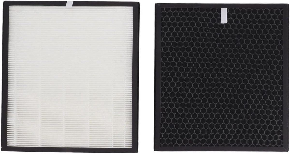 HEPA Luchtfilter met Actieve Koolstof voor Air Purifiers, Vervangingsfilter voor Stof, Huisdierenharen en Hoge Efficiëntie — afbeelding 1