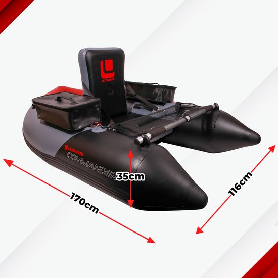 Ultimate Commander Bellyboat Set - Belly Boat van Ultimate — afbeelding 4