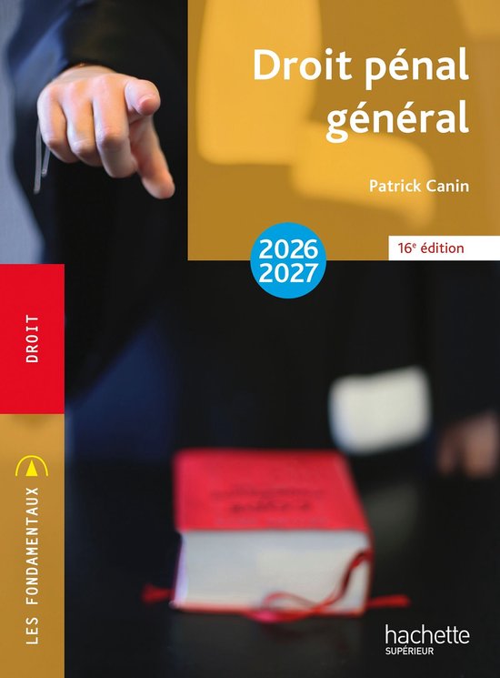 Les Fondamentaux - Droit pénal général 2026 - cover