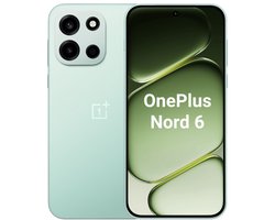 OnePlus Nord 6 - 5G Smartphone - 12GB+512GB - 6.78" 165Hz AMOLED - 7500mAh - IP69K - Fresh Mint (Groen)