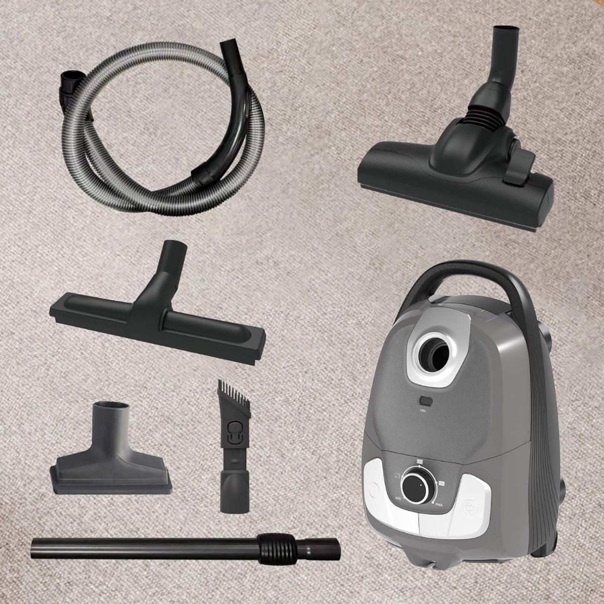 Aurixi® Karcher - Karcher Stofzuiger - Bouwstofzuiger - Festool Stofzuiger - Bouwstofzuiger Zonder Zak - Grijs - 33cm x 31cm x 53cm thumbnail 4
