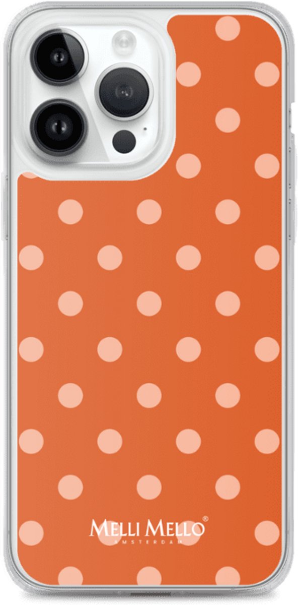Melli Mello Telefoonhoesje Royal Dots (Soft Case) - Apple iPhone 14 Pro Max