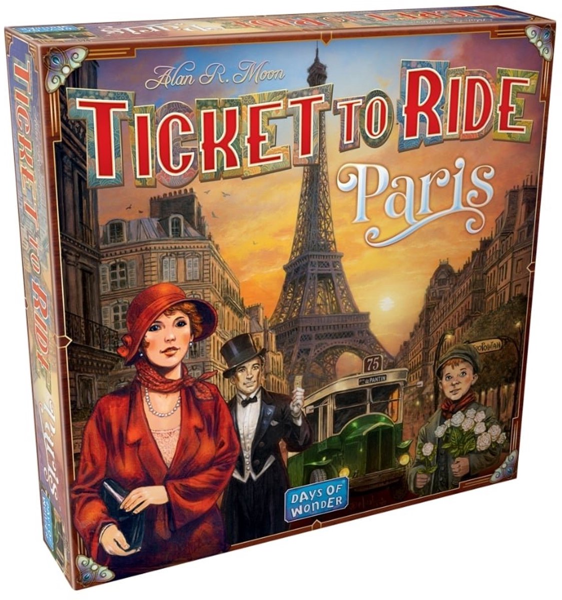 Days of Wonder - Ticket to Ride Paris - Stedeneditie - Engelstalig Bordspel