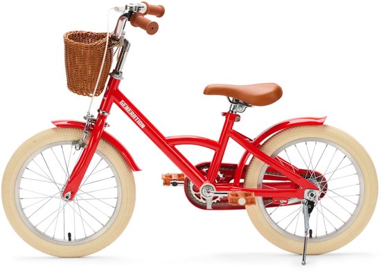 Generation Classic Kinderfiets 16 inch - Rood - Fiets voor kinderen van 4 tot 6 jaar van Generation — afbeelding 4