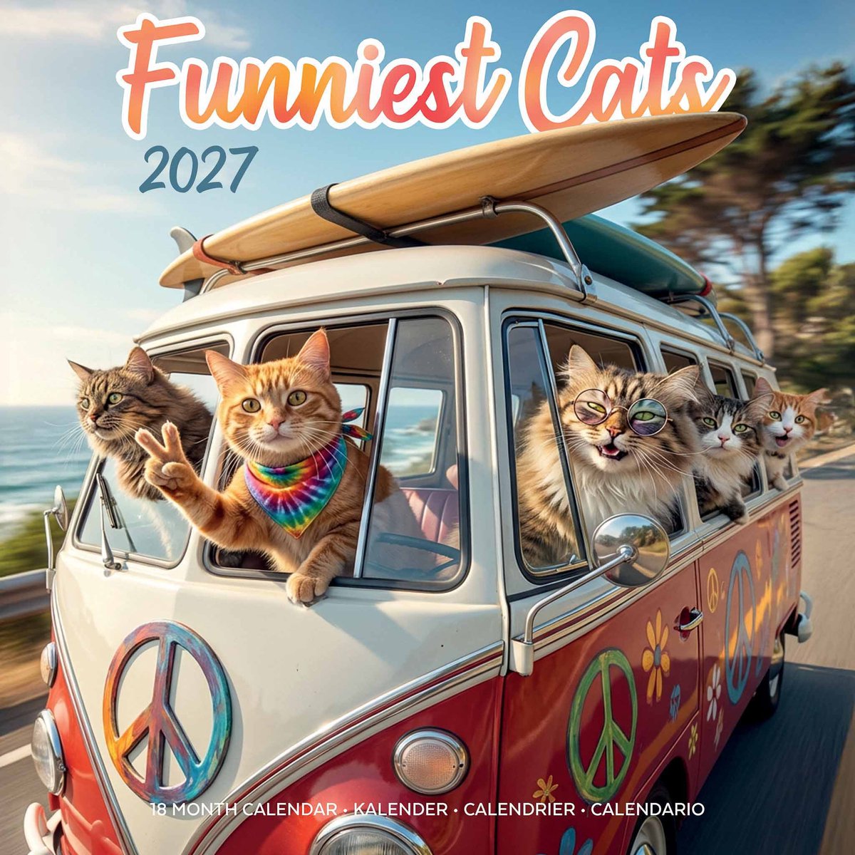 Funniest Cats Kalender 2027