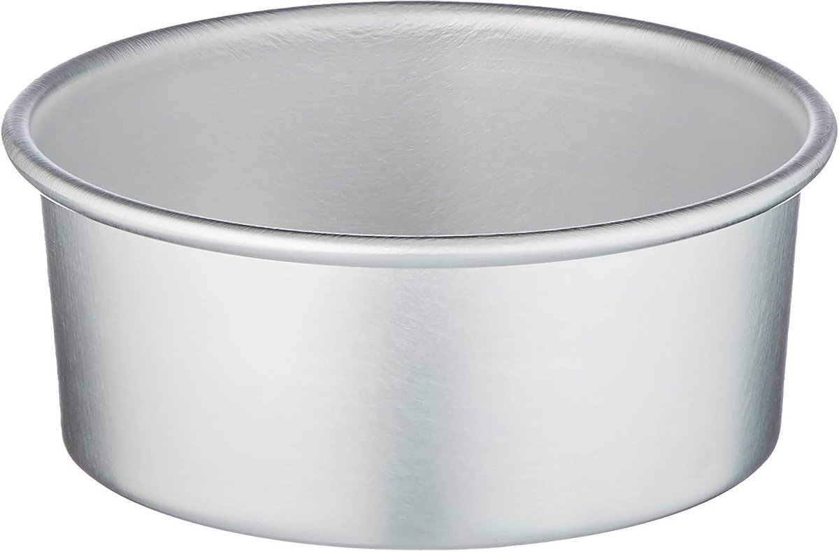 Conische taartvorm van aluminium 18 cm - Taartvorm met rand en hoogte 8 cm