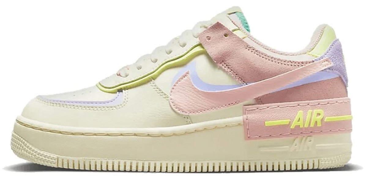 Nike Nike Air Force 1 Shadow Pure Violet Sneakers Unisex Rood