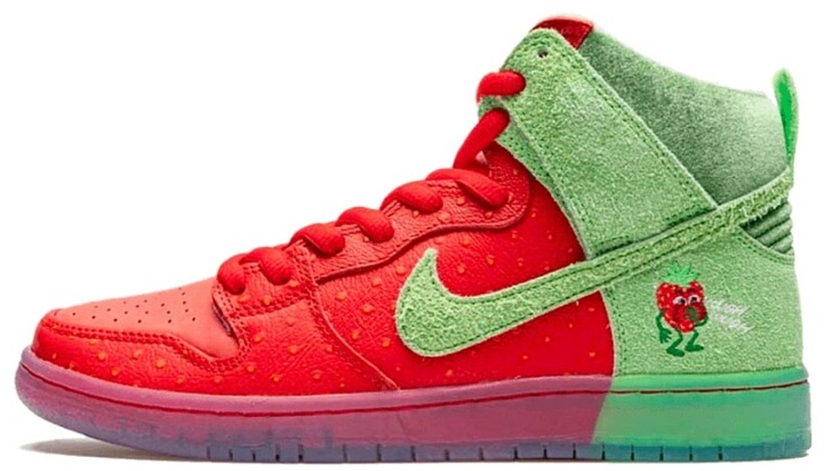 Nike SB Dunk High Strawberry Cough Multicolor