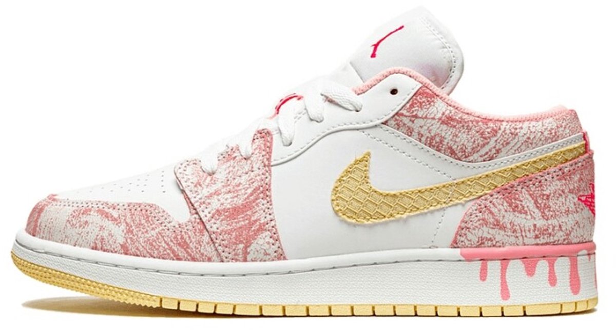 Jordan 1 Low Paint Drip (GS)