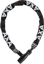 AXA Absolute 8-110 Kettingslot – 110 cm – 8 mm gehard staal – Automatische kliksluiting – Beschermhoes – Online sleutelservice – Zwart