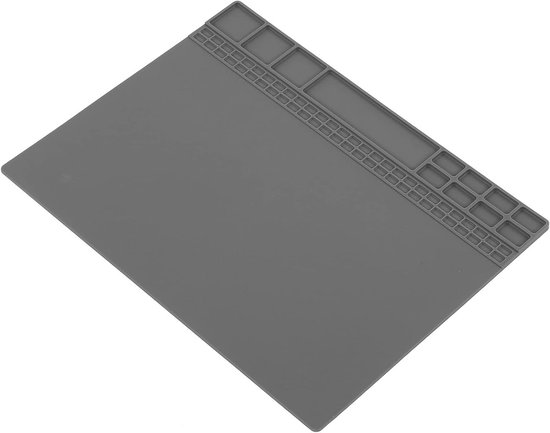 Hittebestendige Siliconen Soldeermat 405x105mm - Antistatisch, Niet-Magnetisch, Ideaal voor Elektronische Reparaties, Hoog Temperatuurweerstand — afbeelding 5