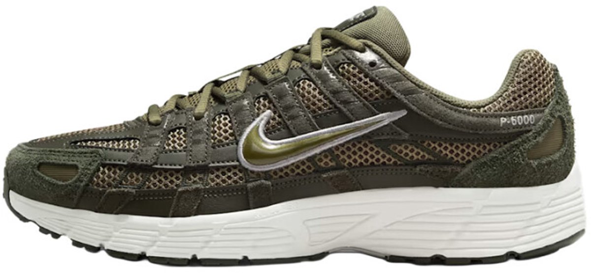 Nike P-6000 SE Sequoia Medium Zilver