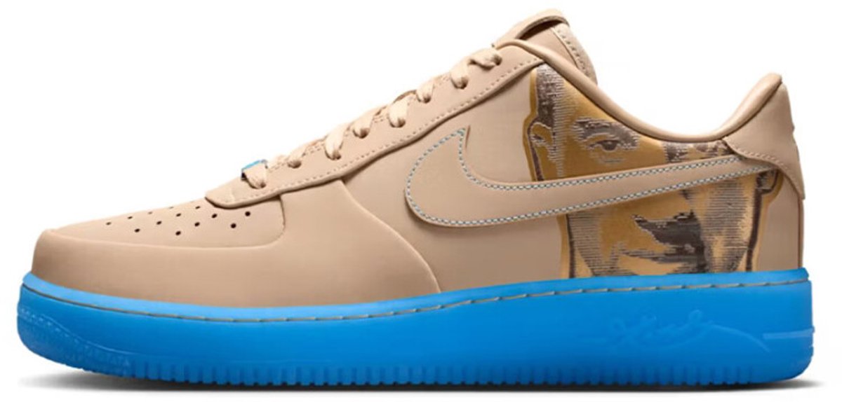 Nike Air Force 1 Low Protro Kobe Bryant Linen Doos zonder deksel !!!!!!!!!!! Blauw